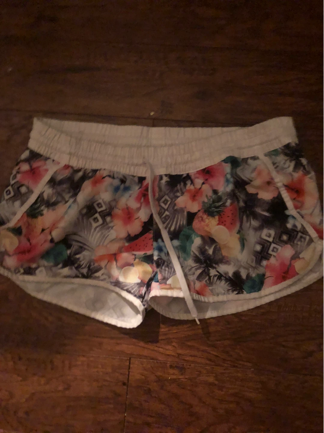 Tropical swim shorts
