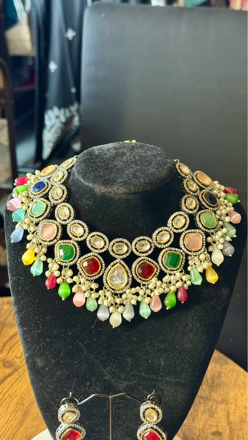 Multicoloured  stones set - photo 3