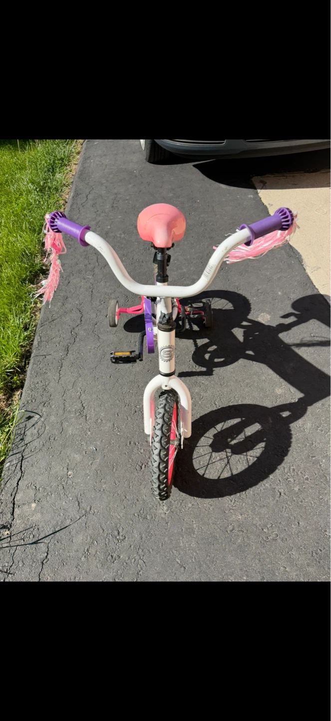 Kids Doodle Bike with Training Wheels- 12 inch wheels - photo 4