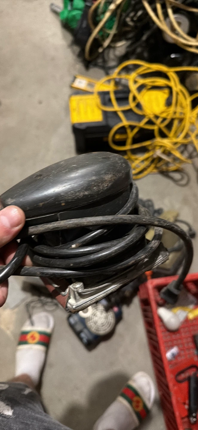 Black Power Tool Cord