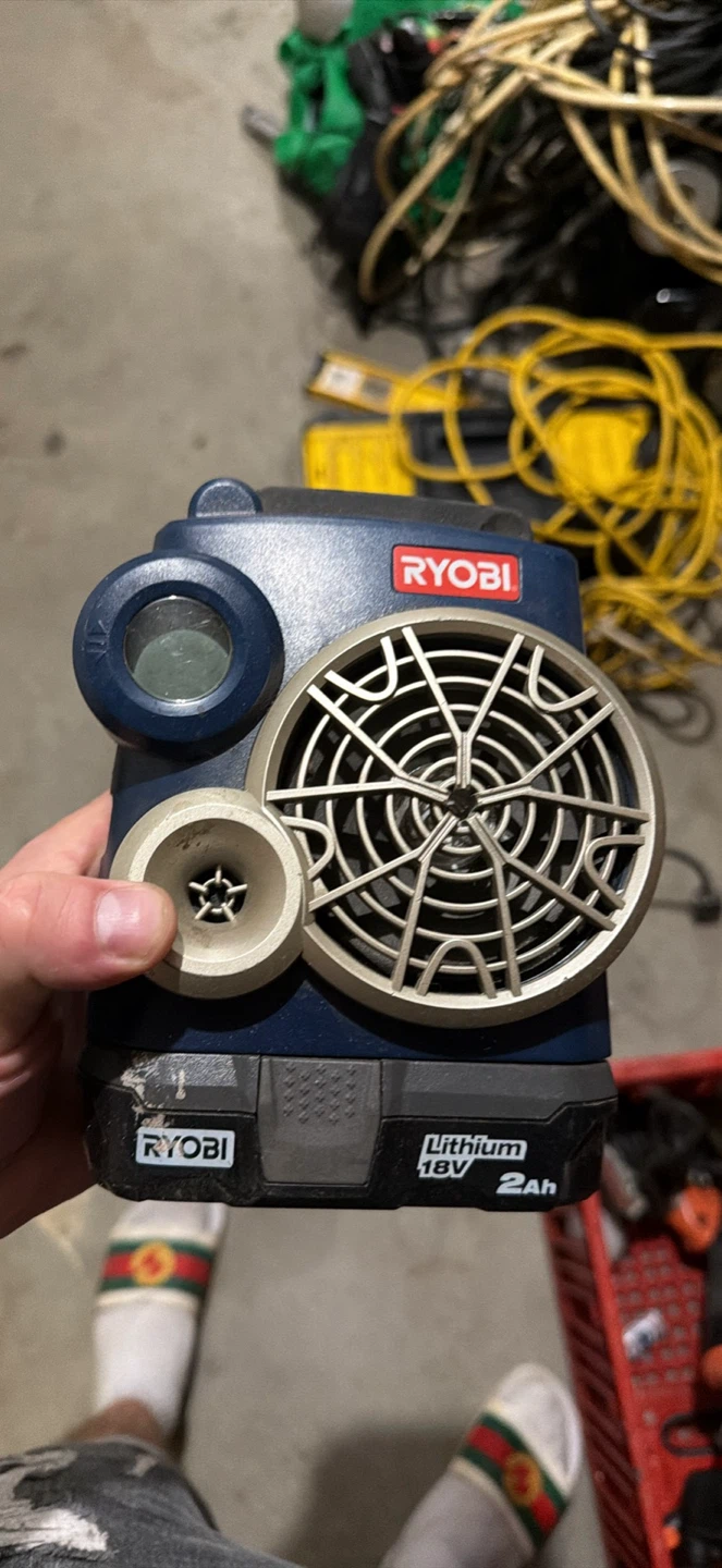 Ryobi 18V Lithium-Ion Air Station Fan - photo 2