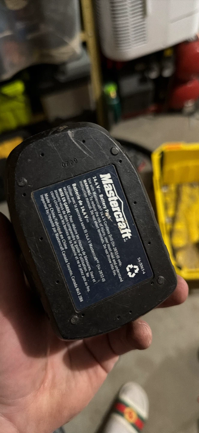 Mastercraft 14.4V Battery Pack - photo 2