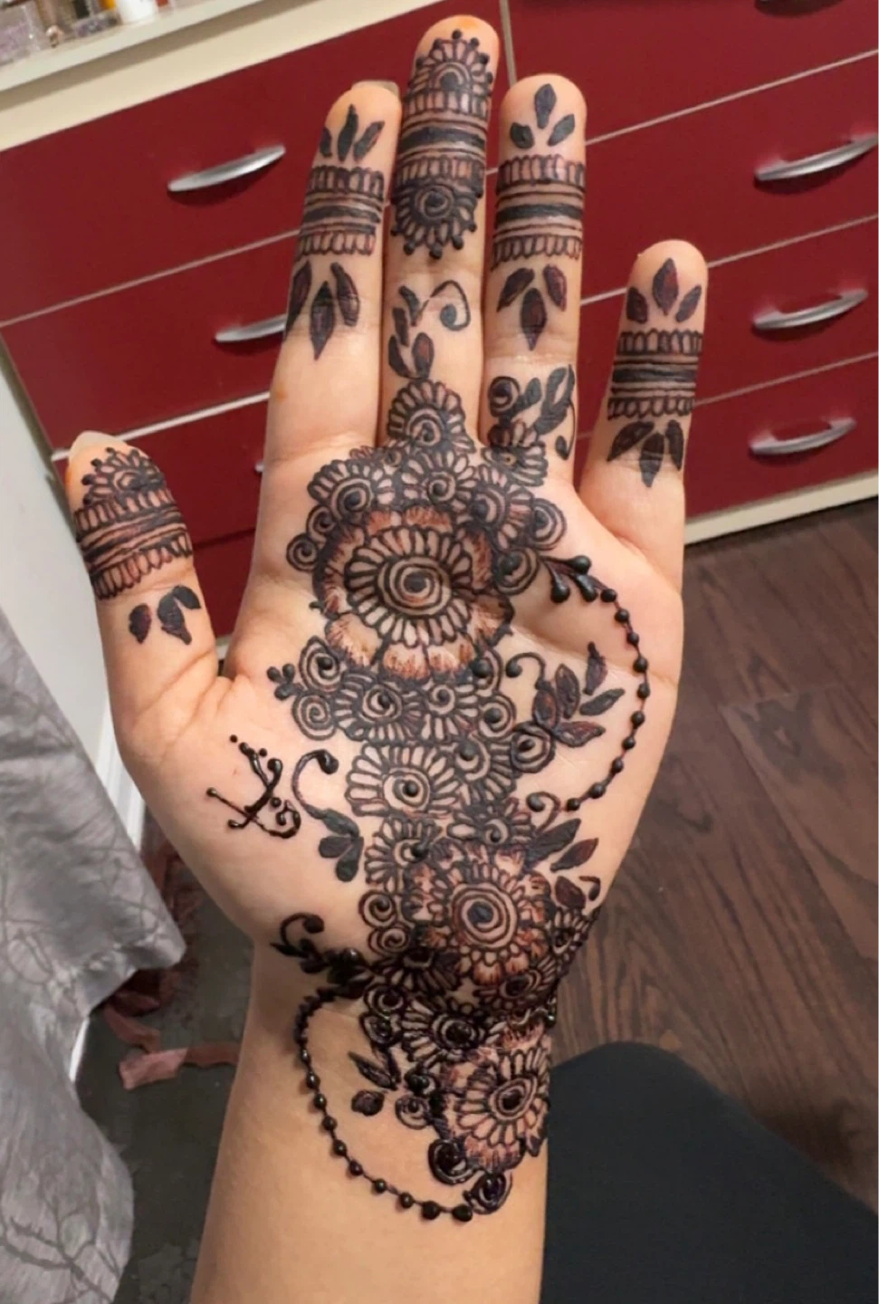 Intricate Henna Design