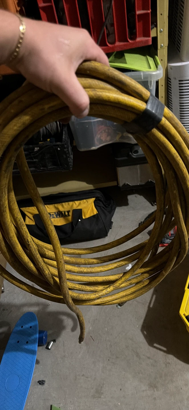 Heavy Duty Yellow Extension Cord