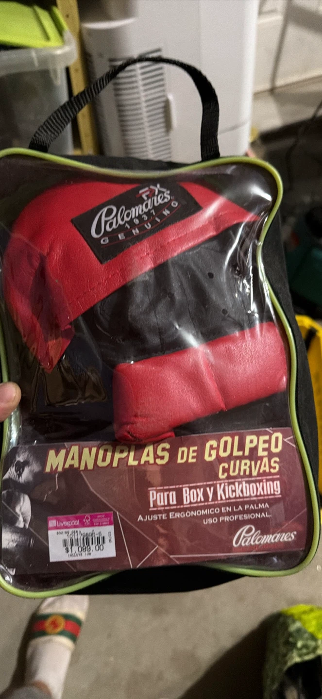 Palomares Curved Punch Mitts for Boxing & Kickboxing