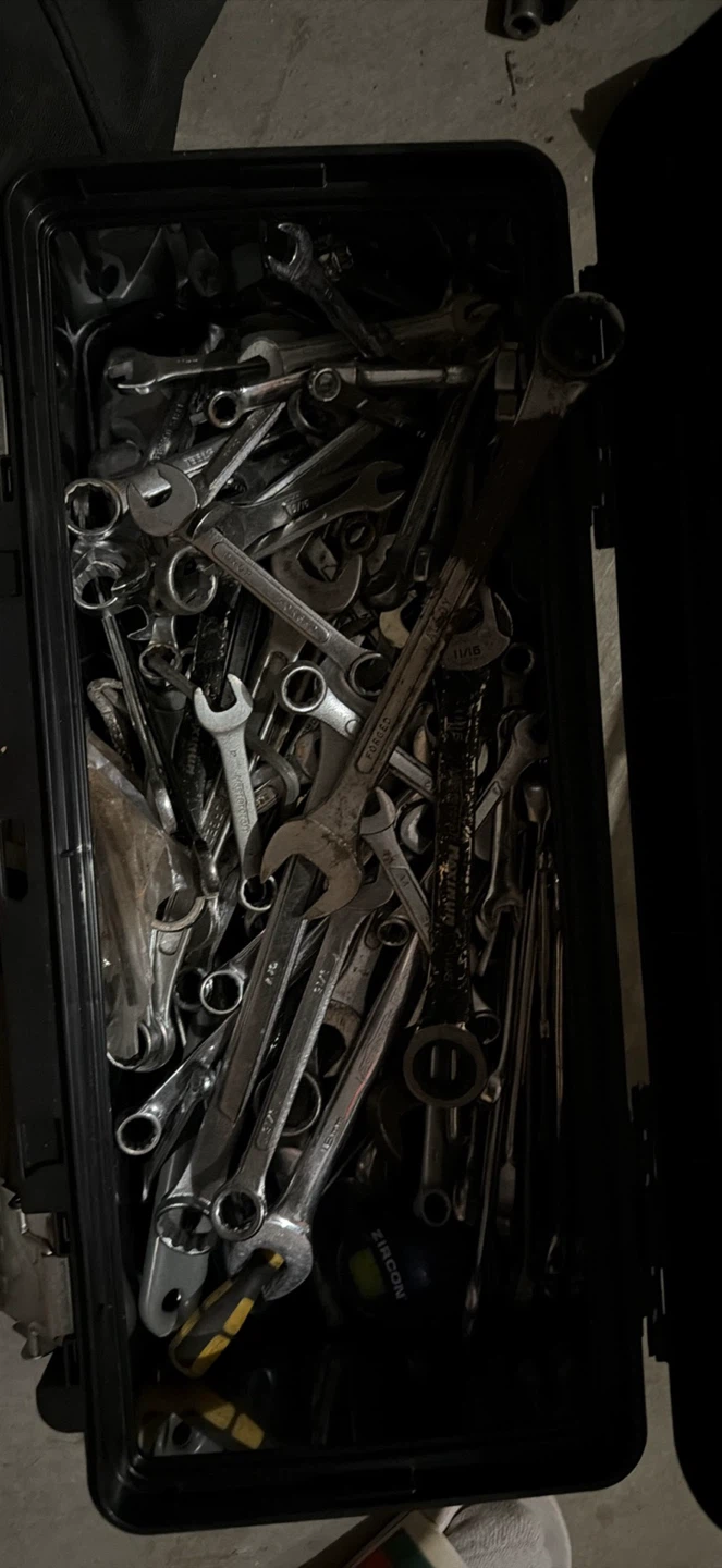 Assorted Wrench Set in Toolbox - photo 2