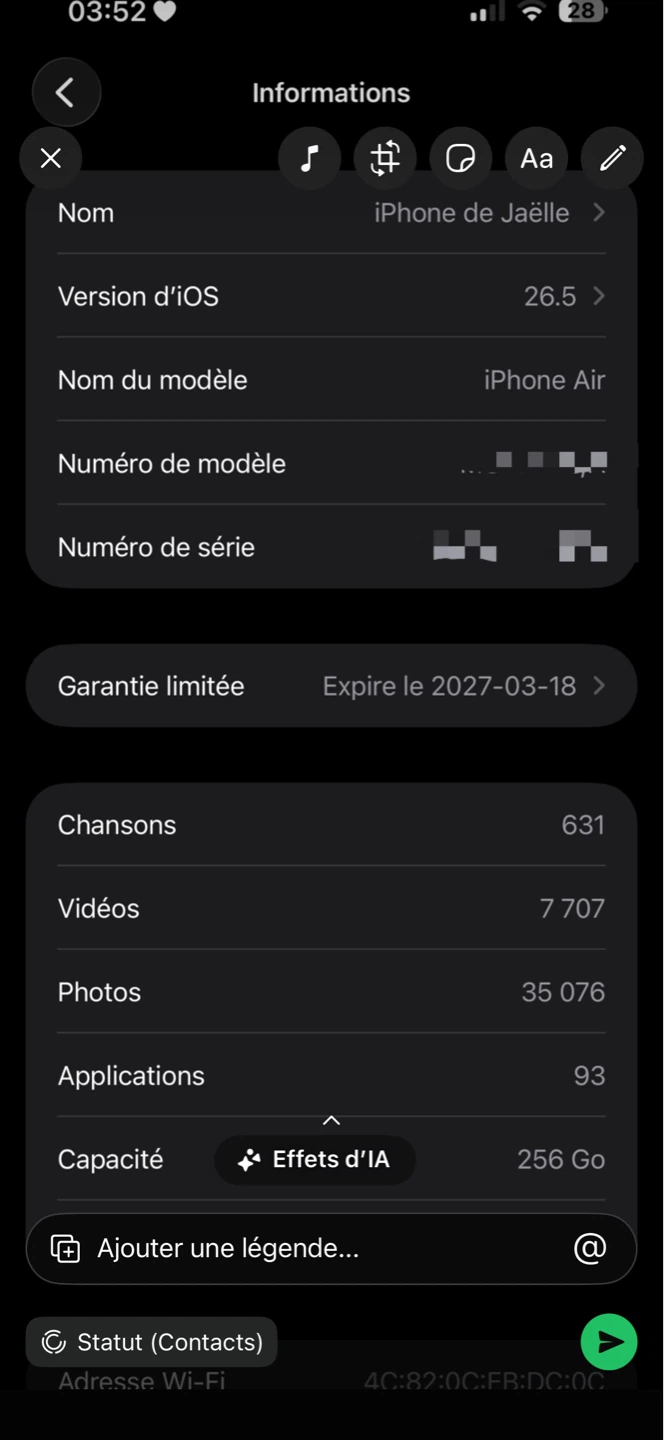 iPhone Air 256GB