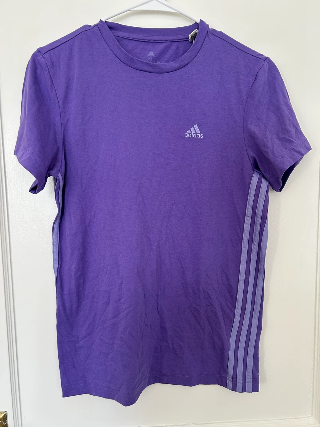 Adidas Purple T-Shirt - Size XS - photo 2