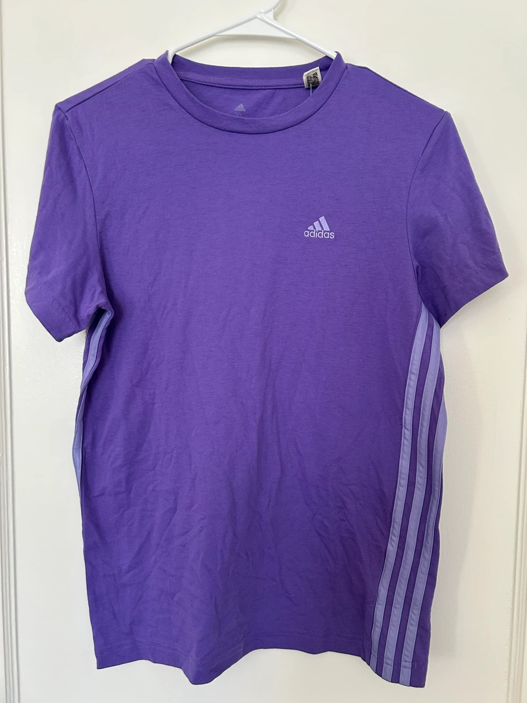 Adidas Purple T-Shirt - Size XS