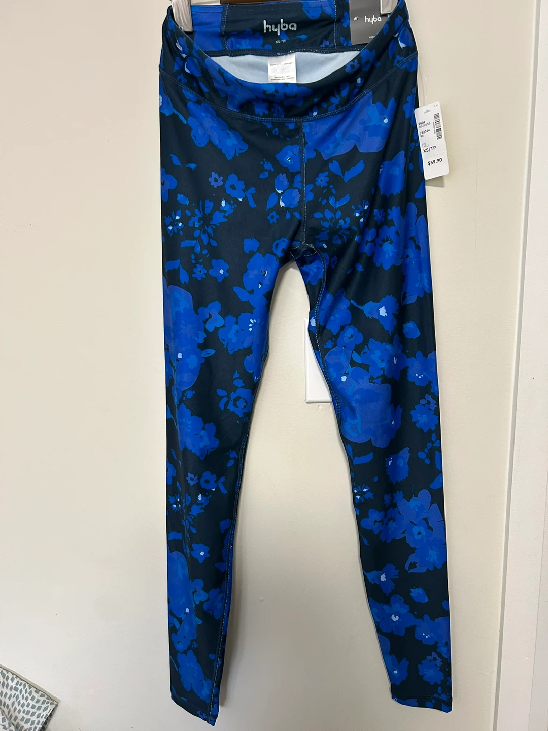 Hyba Blue Floral Leggings - XS/TP - photo 2