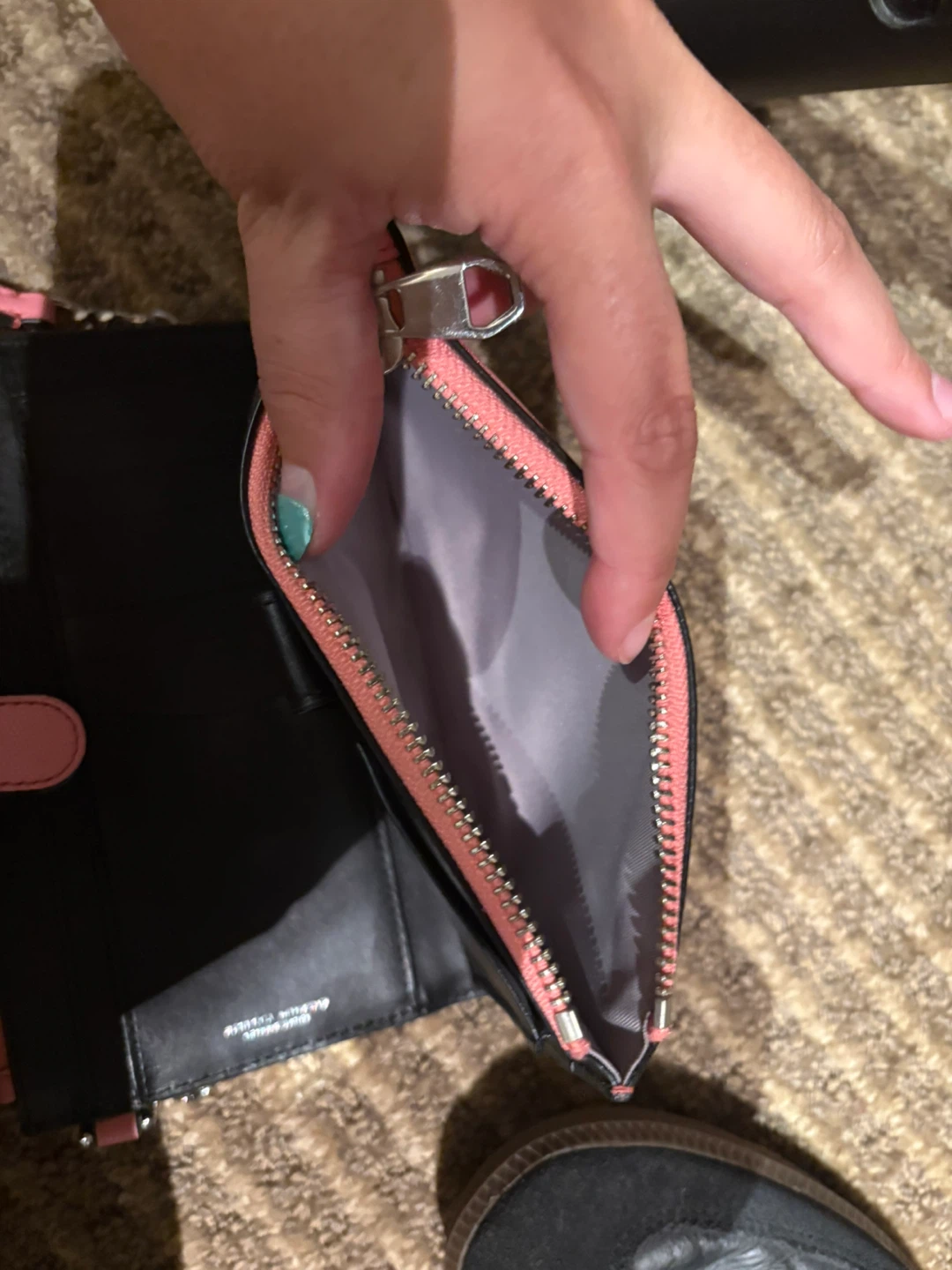 Rebecca Minkoff Pink Wallet/Clutch with Chain - photo 5