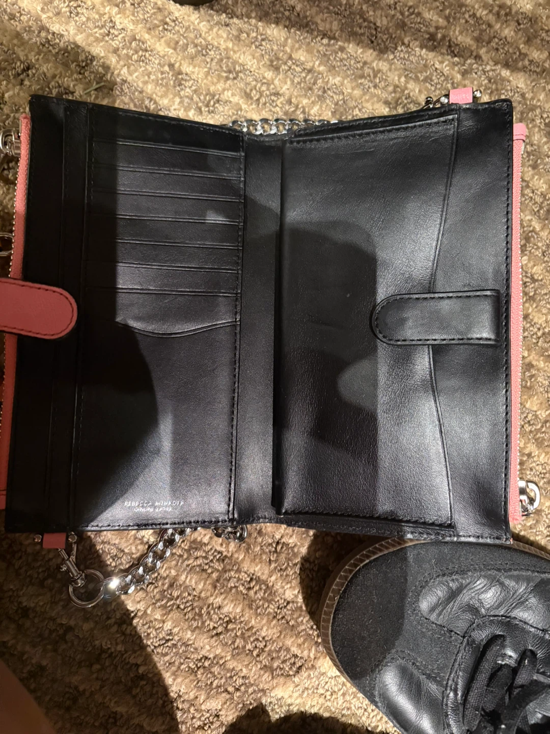 Rebecca Minkoff Pink Wallet/Clutch with Chain - photo 4