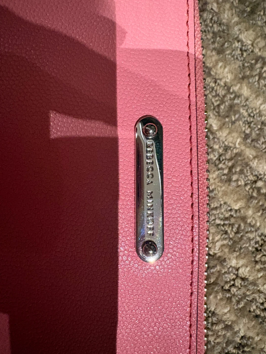 Rebecca Minkoff Pink Wallet/Clutch with Chain - photo 3