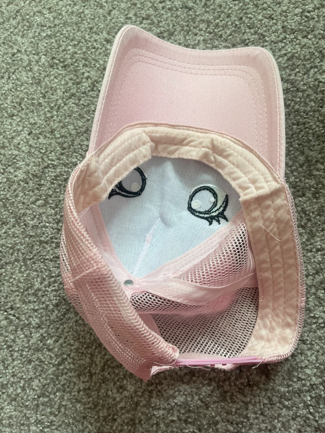Pink Cat Ear Baseball Cap - photo 2