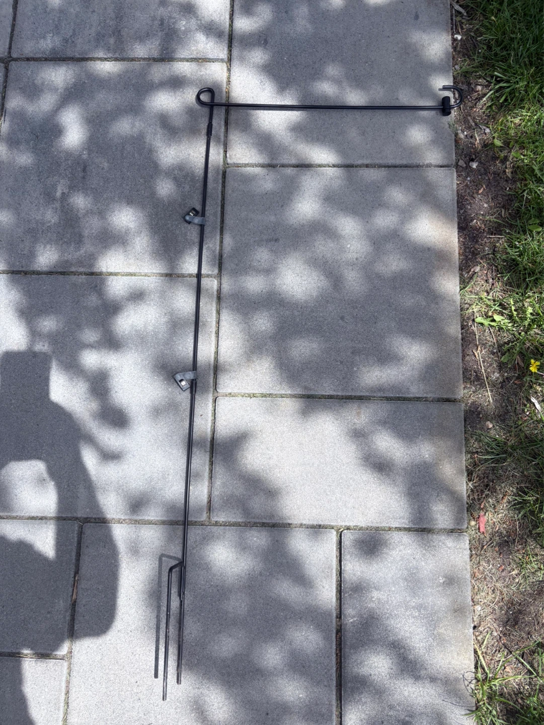 Metal Garden Flag Stake - photo 2