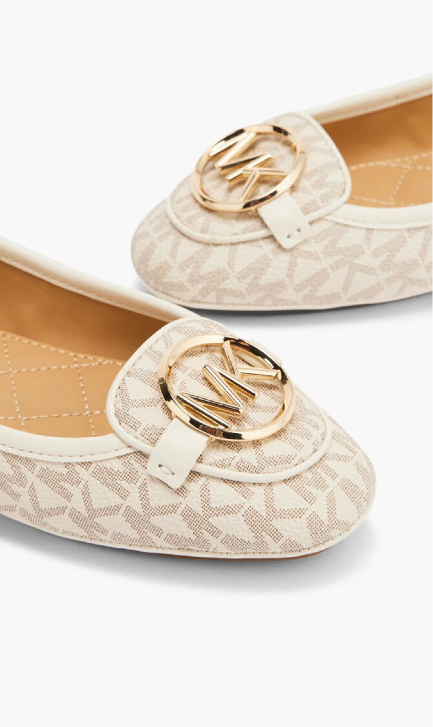 Michael Kors Women's Logo Ballet Flats
