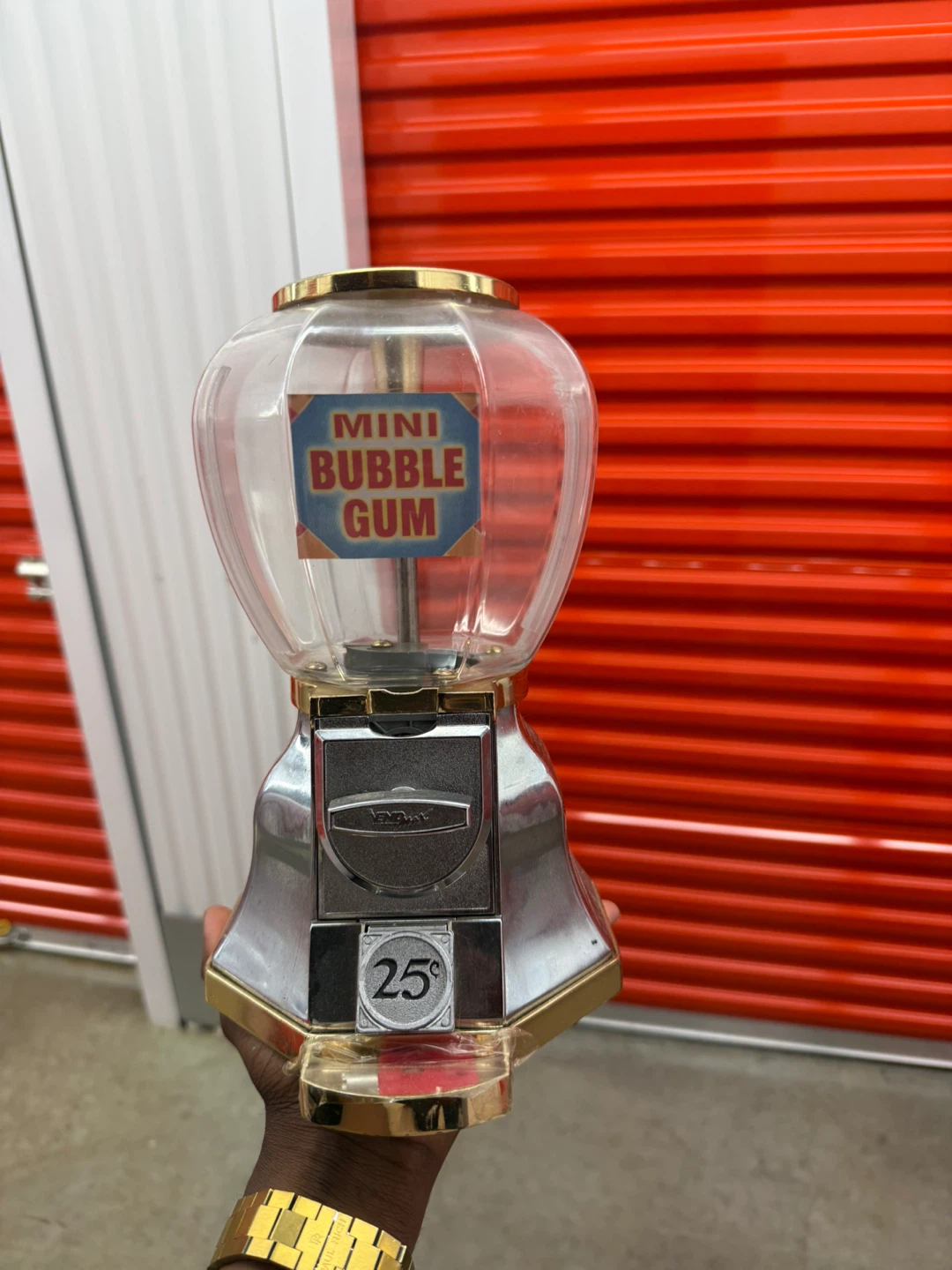 Mini gum ball machine