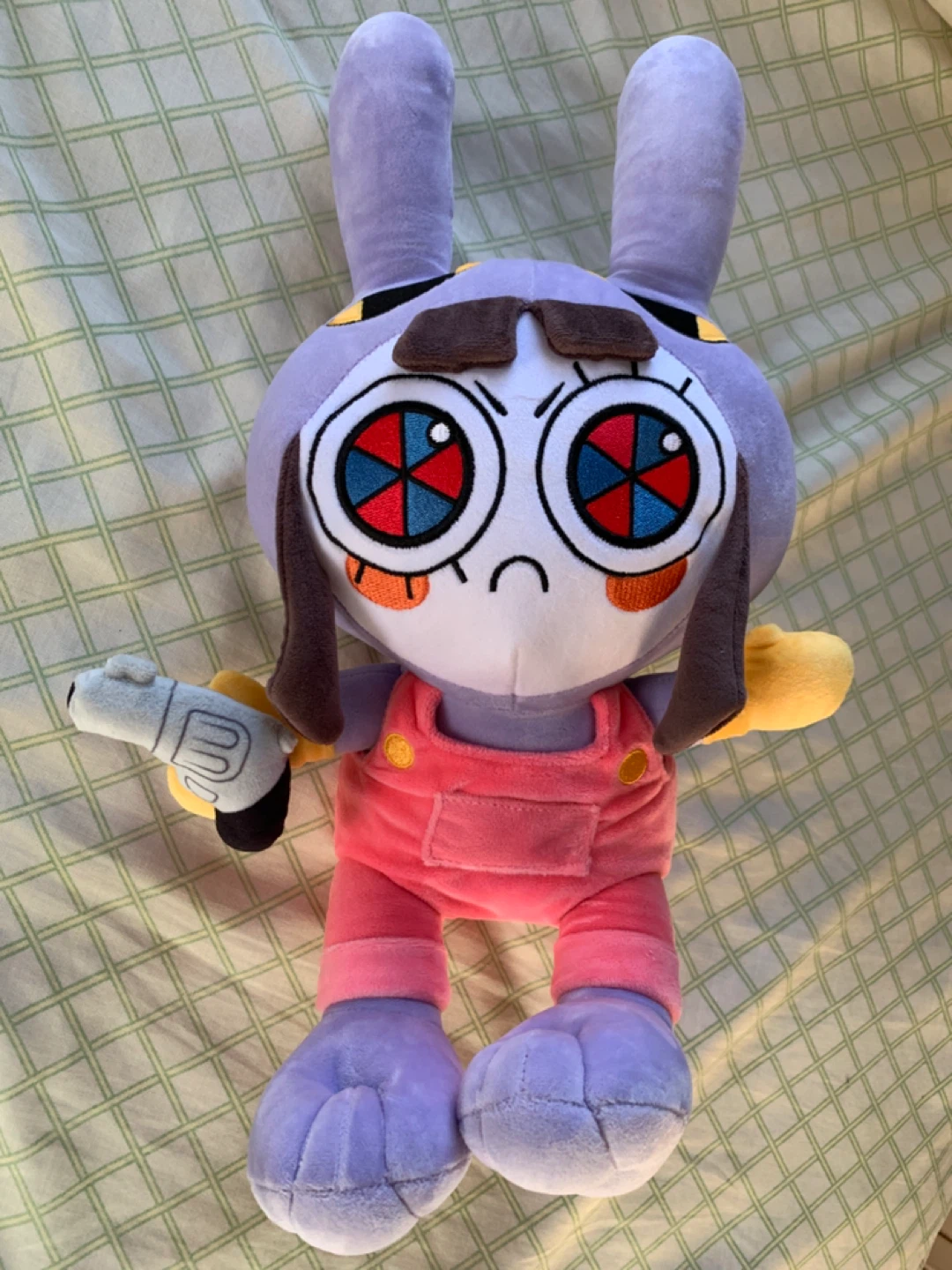 New The Amazing Digital Circus Jax Suit Pomni Plush W/Gun