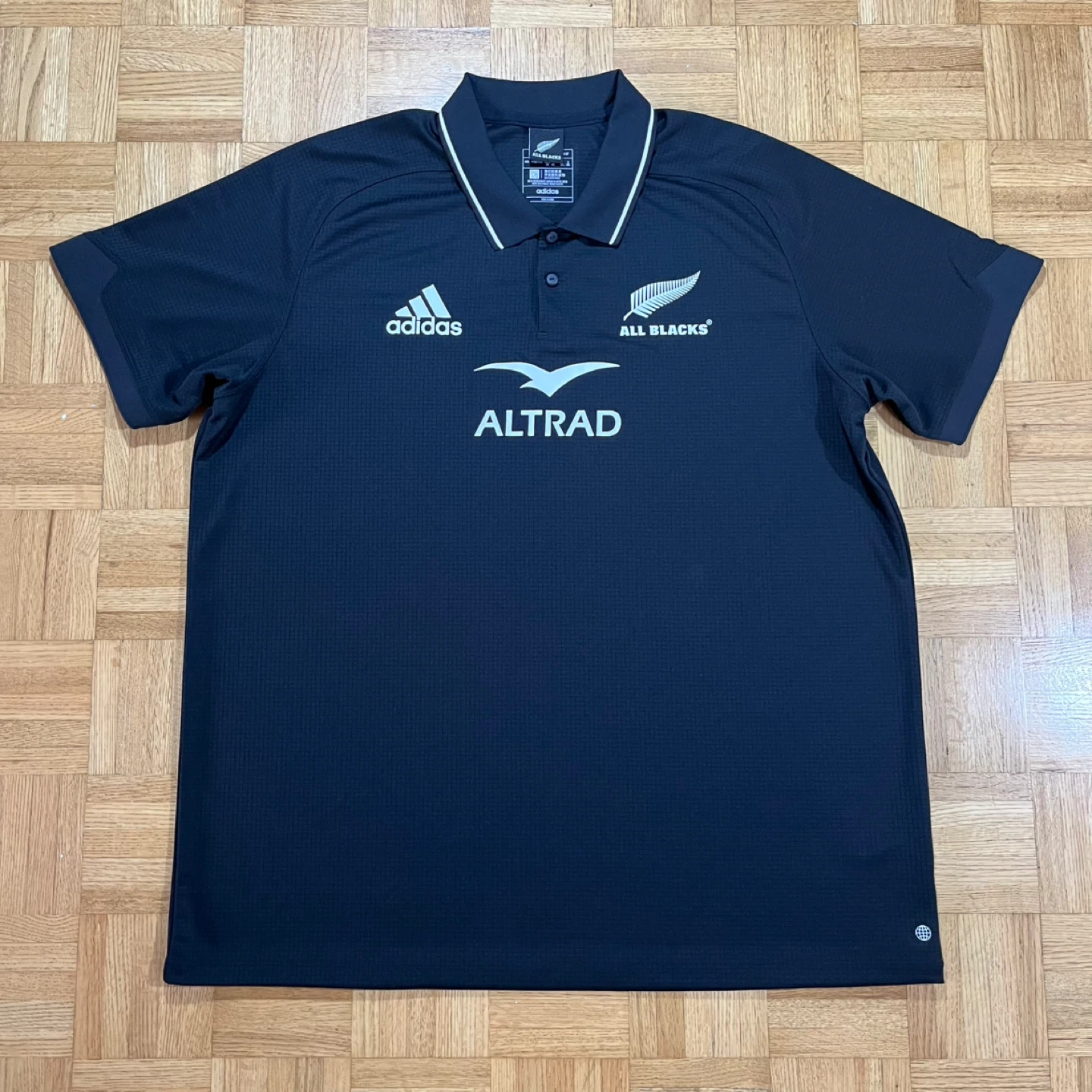 Adidas All Blacks Rugby Polo Shirt