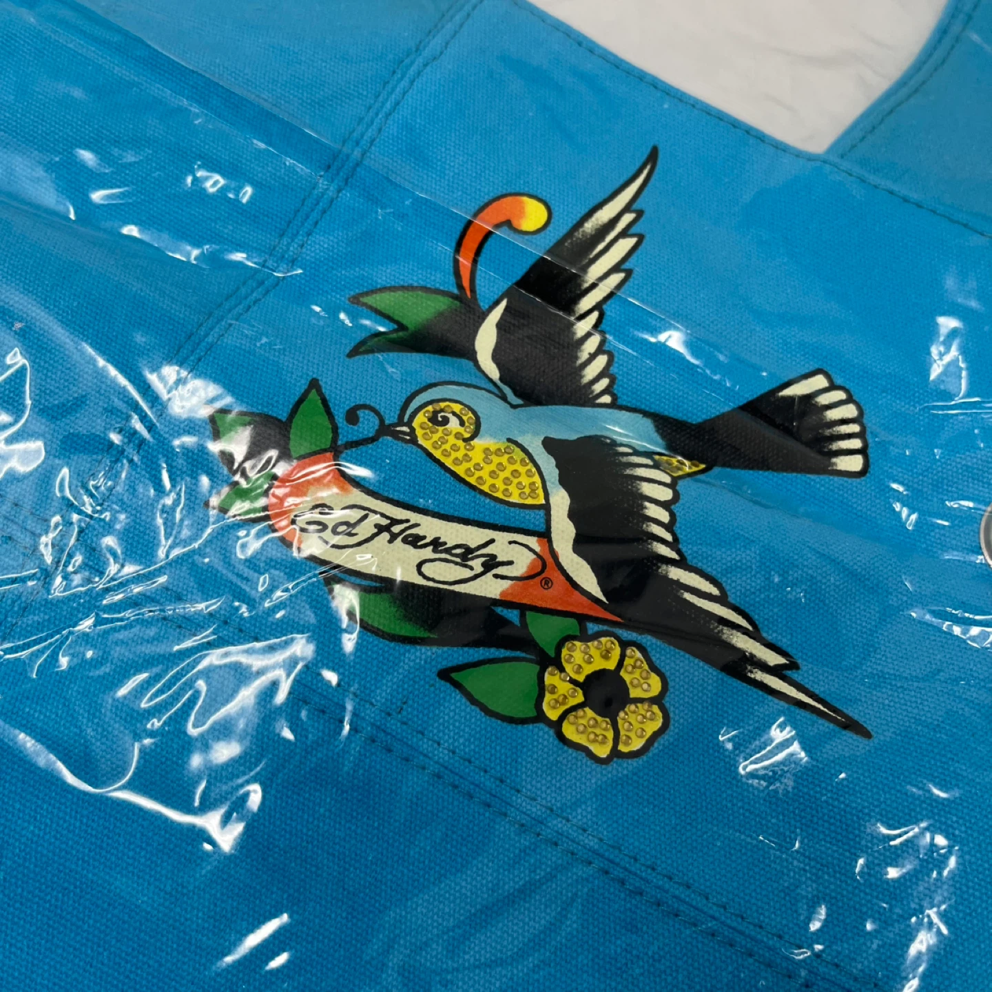Ed Hardy Blue Tote Bag - photo 2