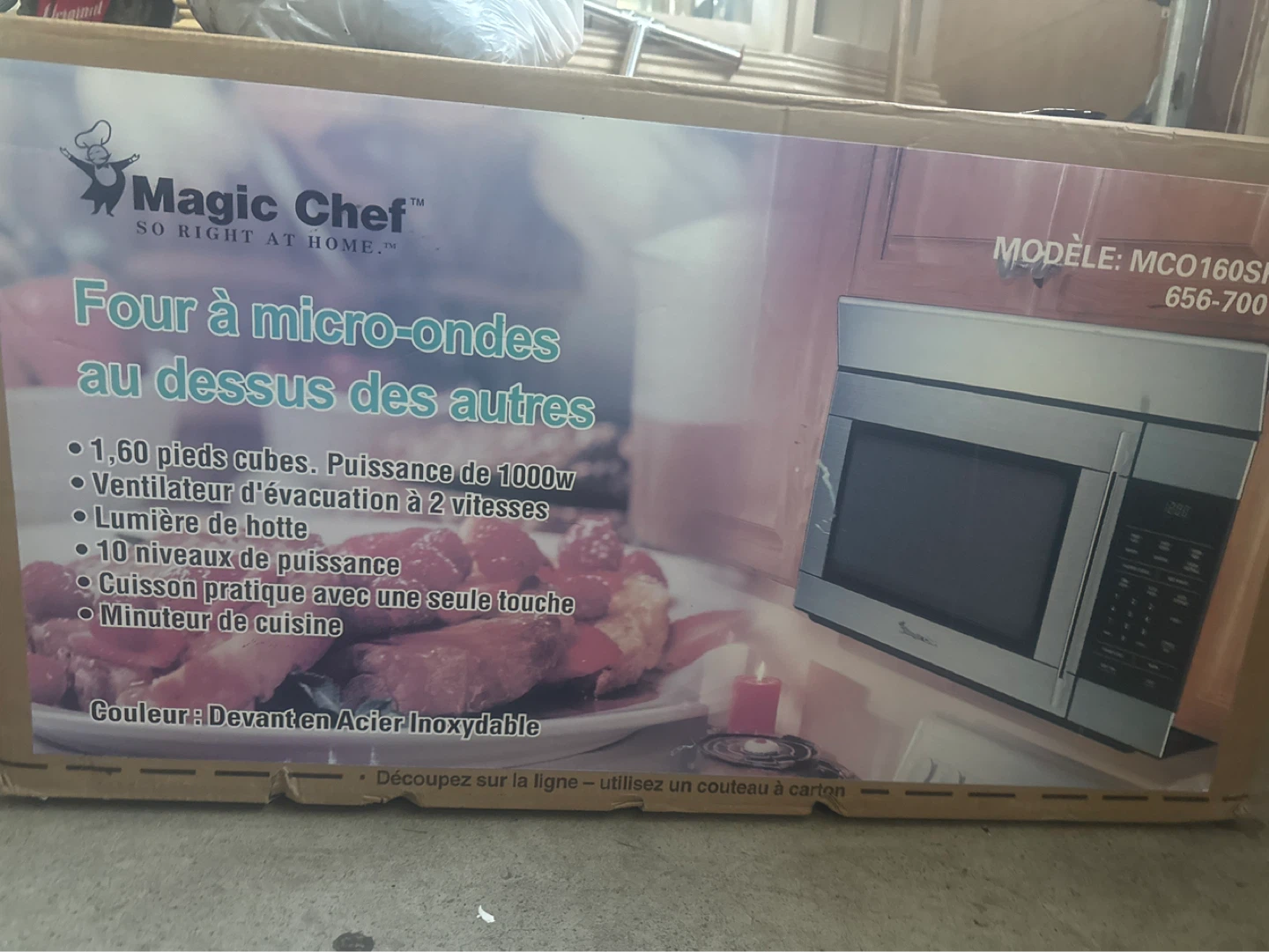 Magic Chef Over The Range Microwave Oven MCO160SF - photo 3