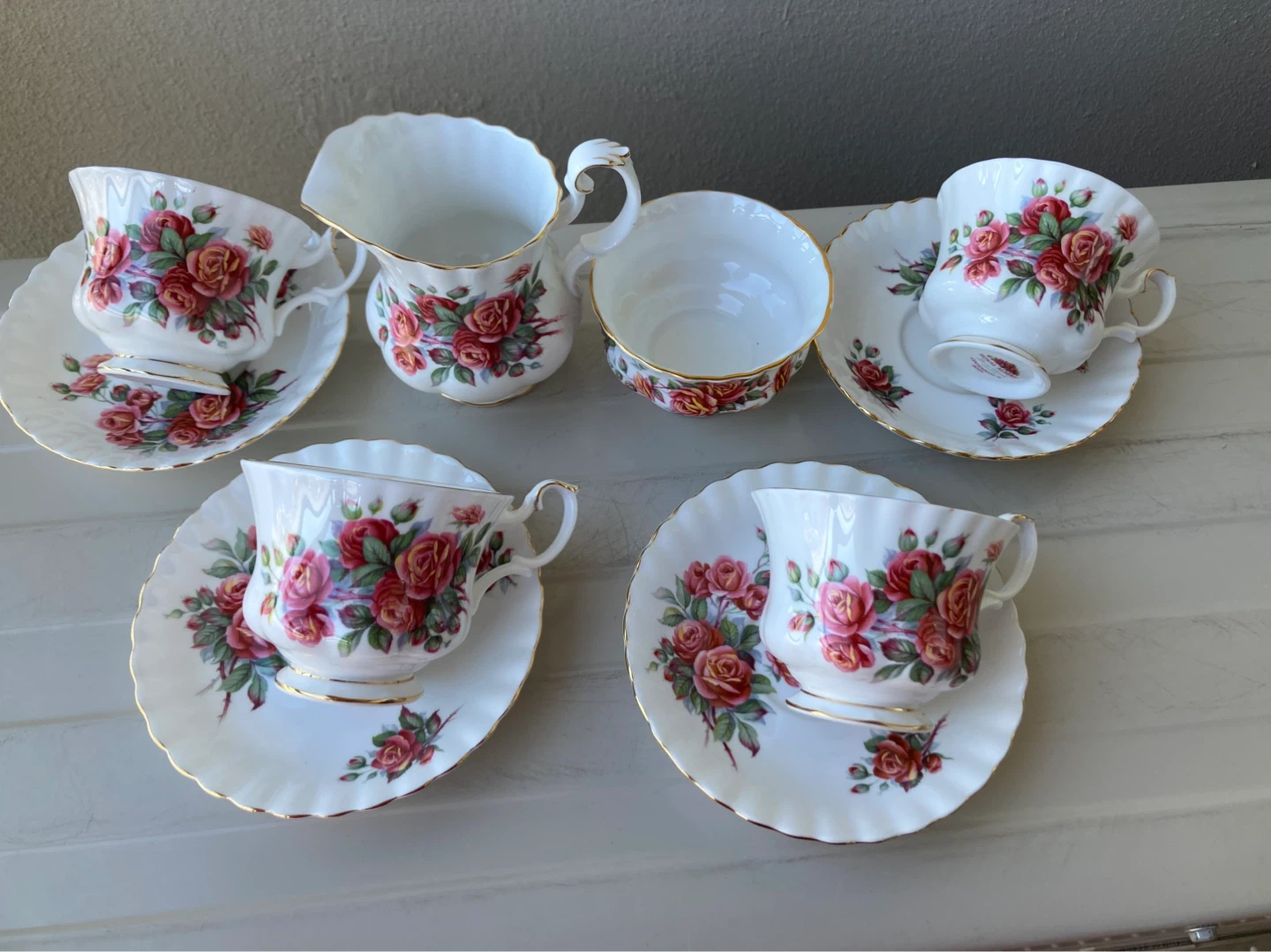 Royal Albert tea Set for 4