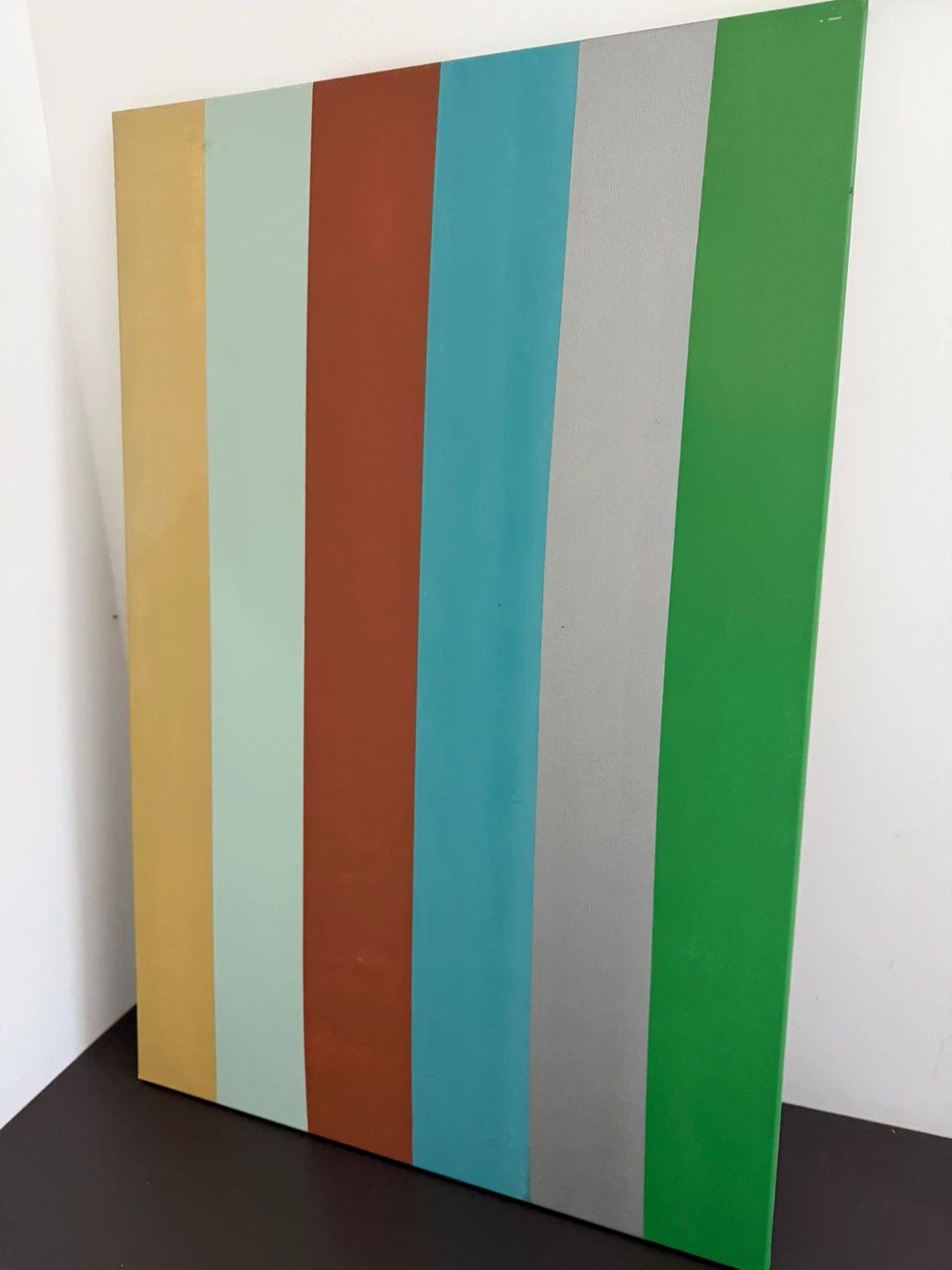 Striped Canvas Wall Art