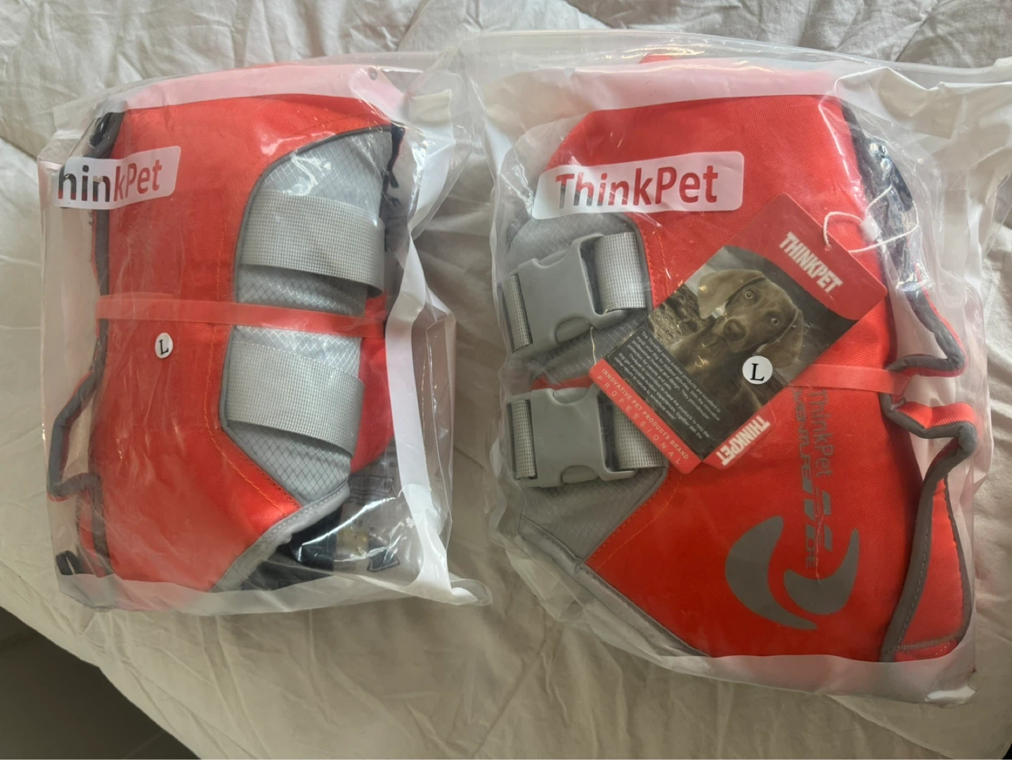 2 Brand New Size L Dog Life Jackets $25 each - photo 4