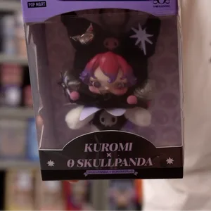 Kuromi x SKULLPANDA Plush – Brand New ✨