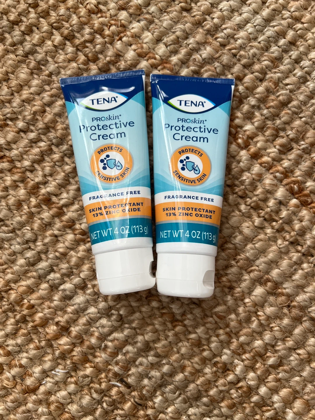 TENA Proskin Protective Cream - 2 x 4 oz Tubes