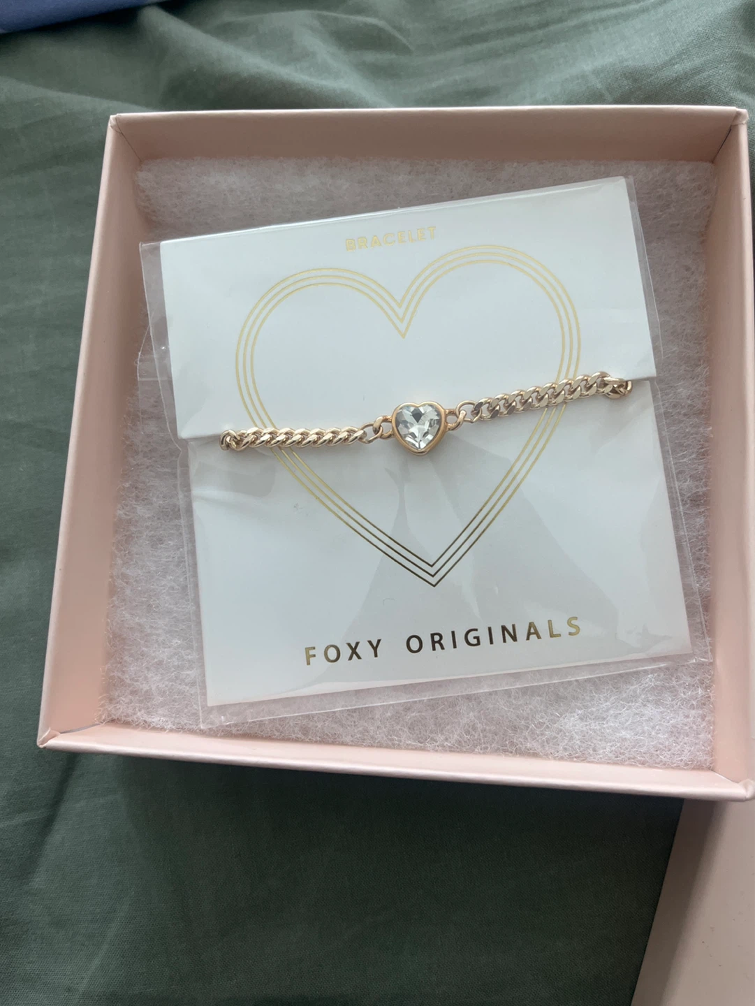 Gift Idea - Foxy Originals Bracelet with Heart Charm