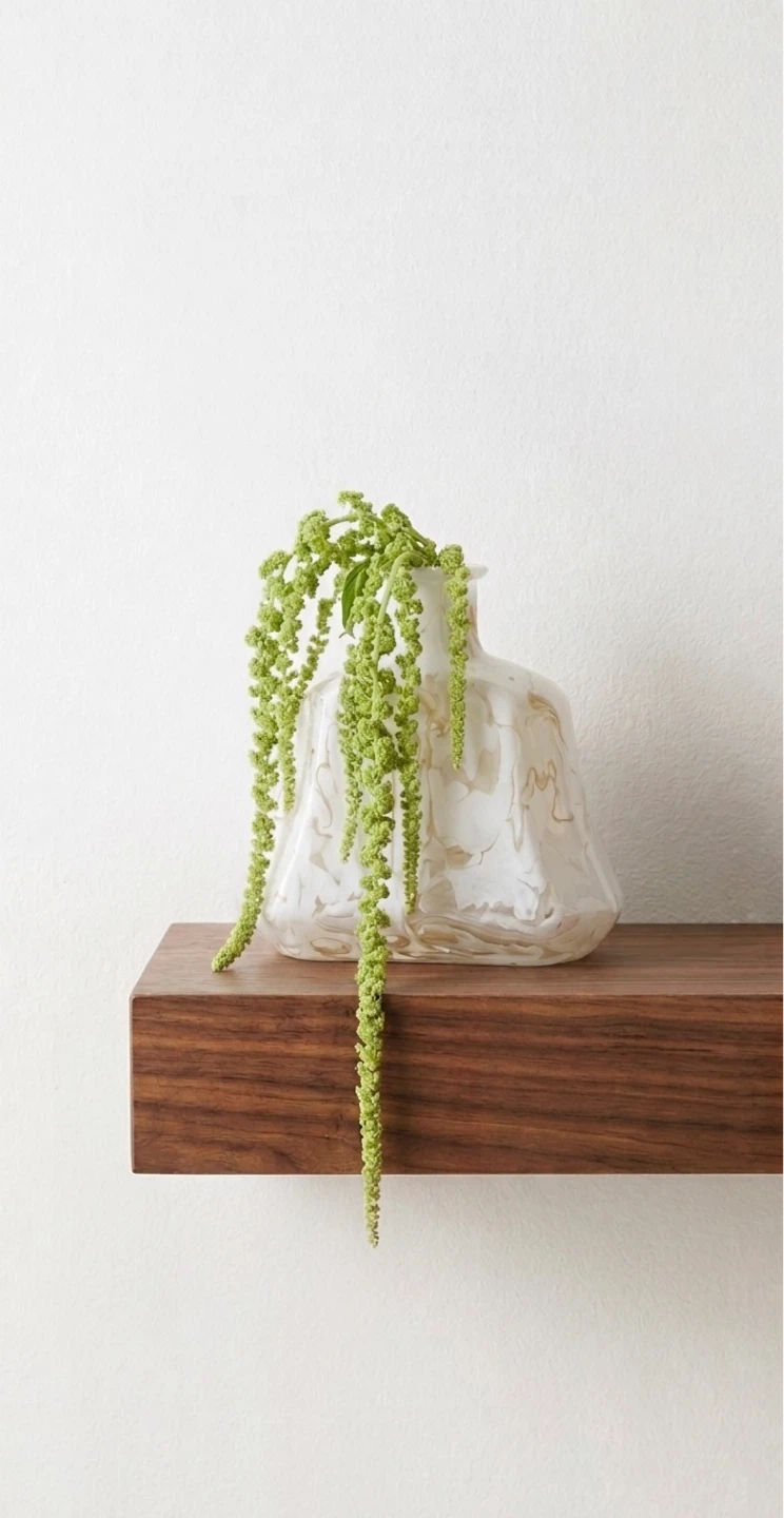 Casa Elite Arte Murano Vase from Italian Designer - Gold Leaf