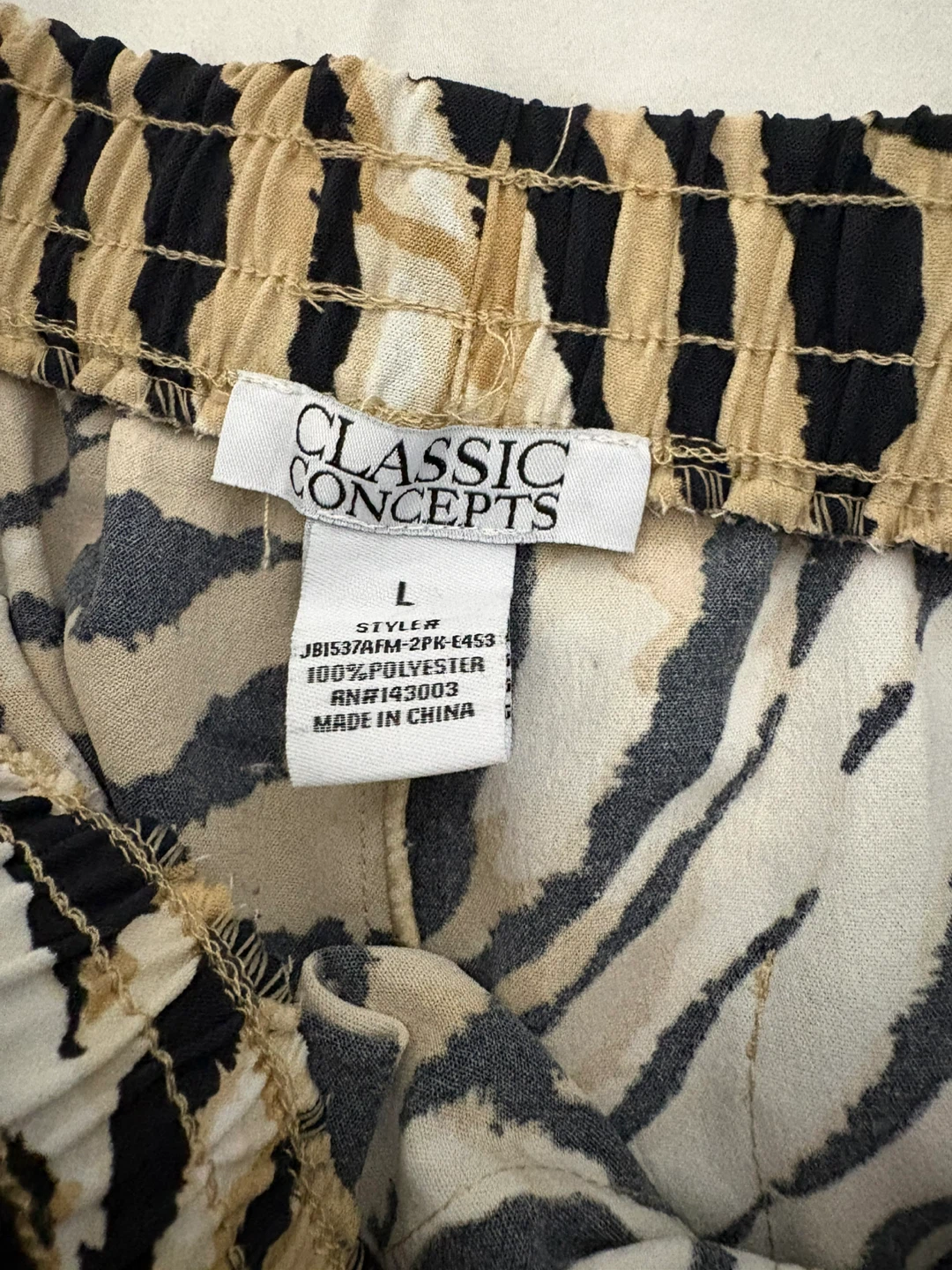 Classic Concepts Tiger Print Pants - photo 5