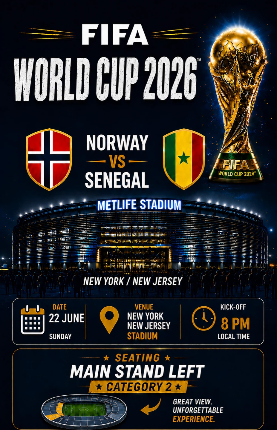 FIFA World Cup 2026 Available on sale