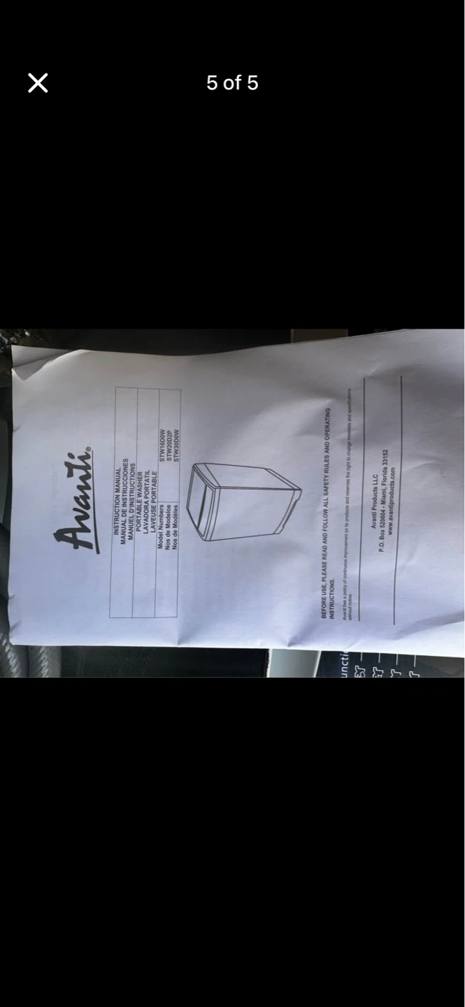 Avanti  Washing Machine - photo 5