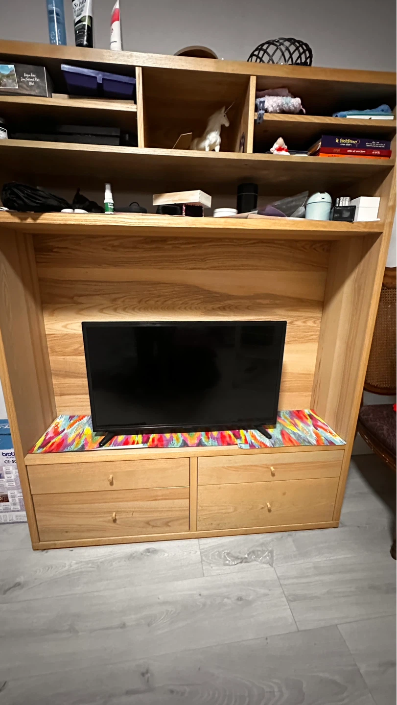 Solid Oak Entertainment Unit