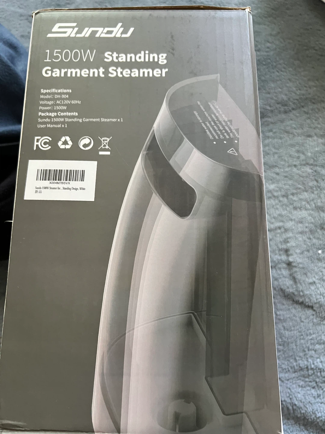 Sundu 1500W Standing Garment Steamer - photo 3