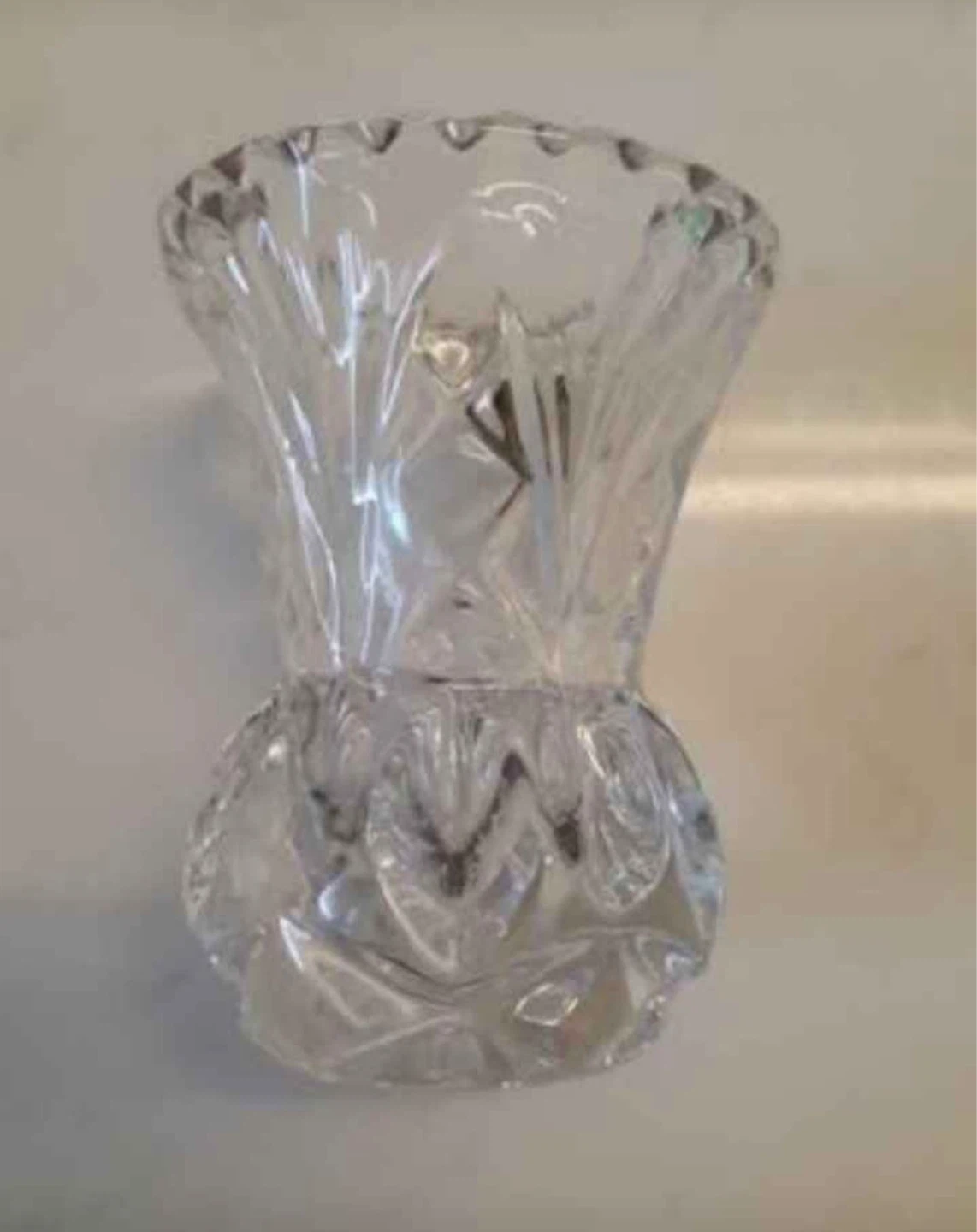 Small Crystal Bud Vase