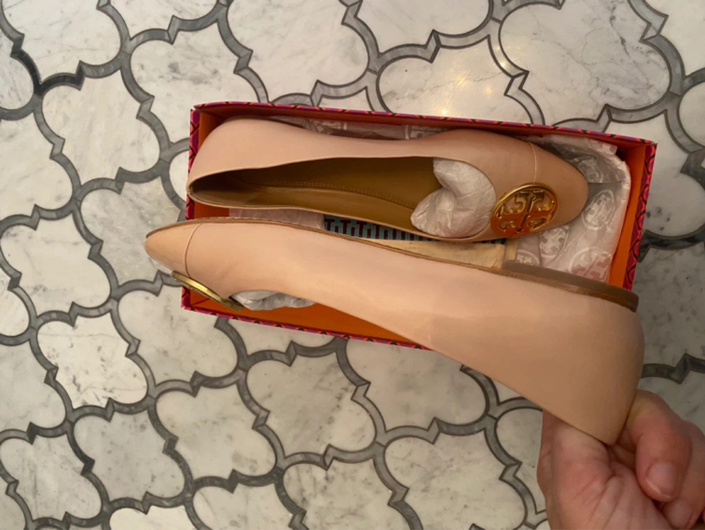 Tory Burch Ballet Flats - Nude - photo 4