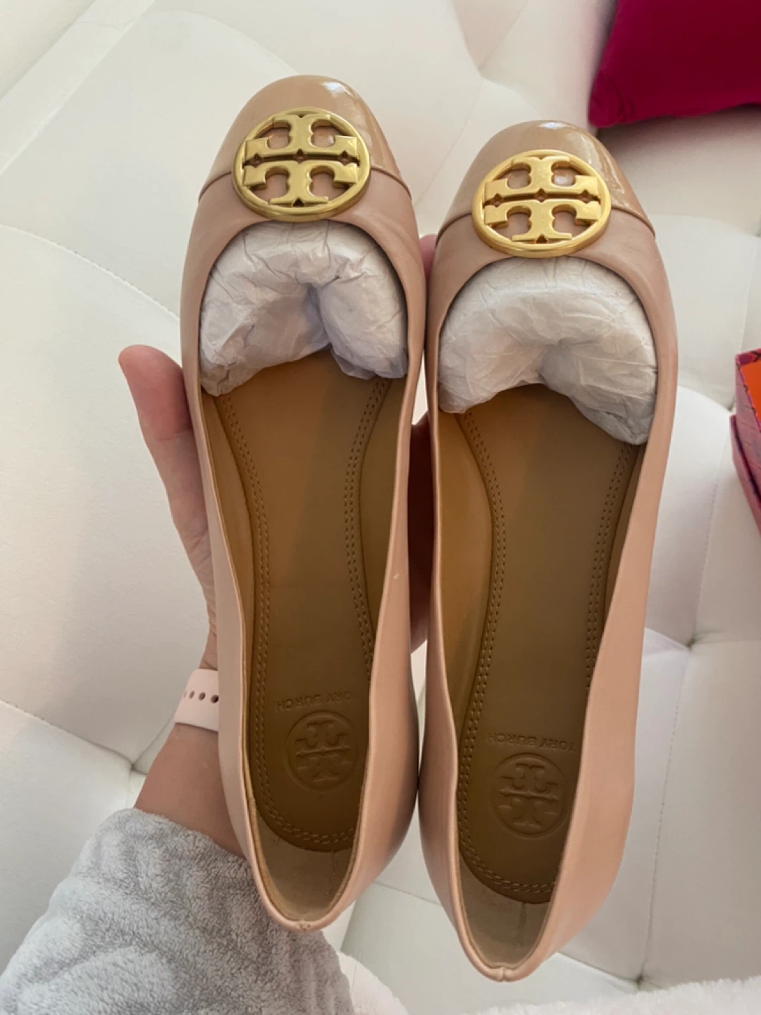 Tory Burch Ballet Flats - Nude