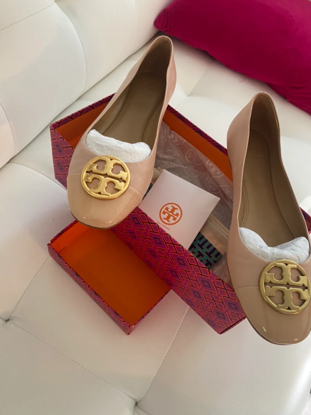 Tory Burch Ballet Flats - Nude - photo 3