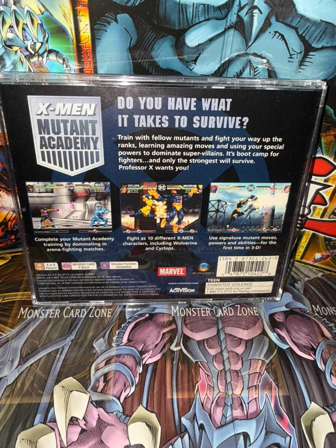 X-Men Mutant Academy Playstation 1 Game - photo 4