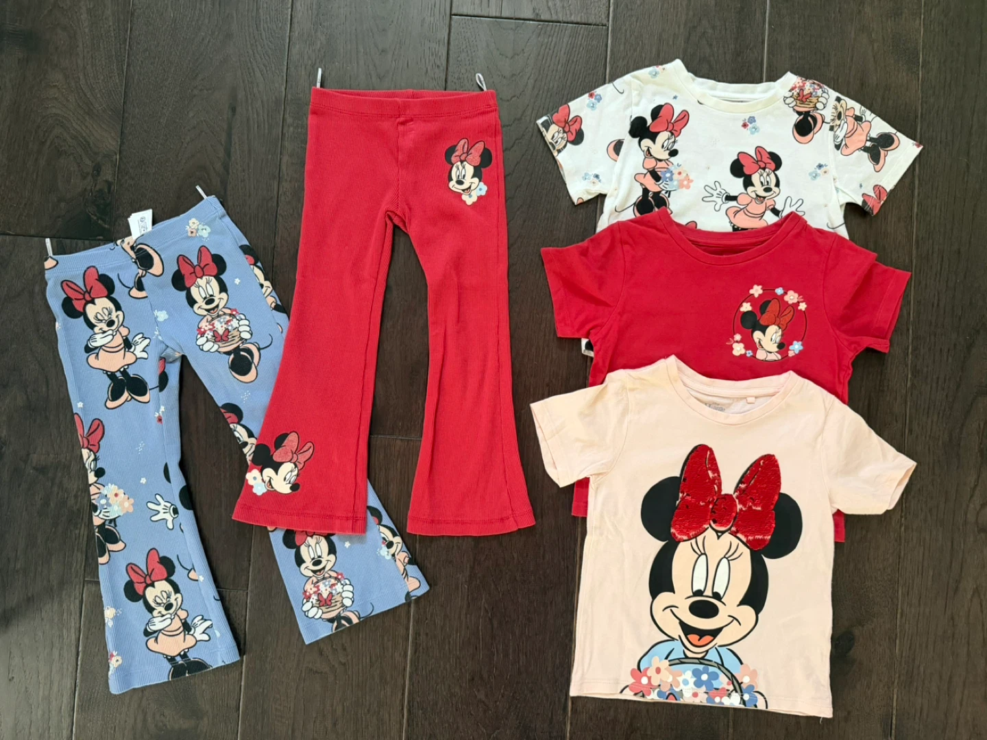 Disney Minnie Mouse Toddler Girls' Outfit Set - 4Y