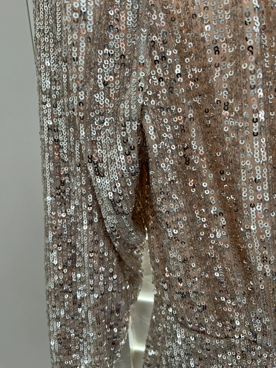 H&M Sequin Wrap Dress Size S - photo 3