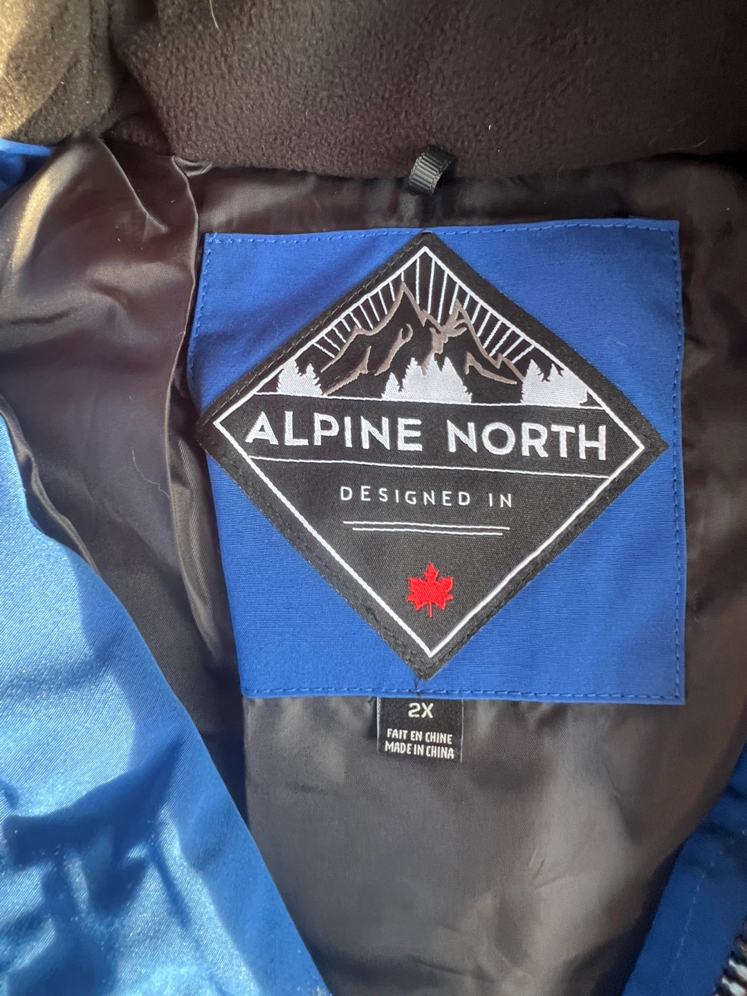 Alpine North Blue Winter Parka Jacket - photo 3