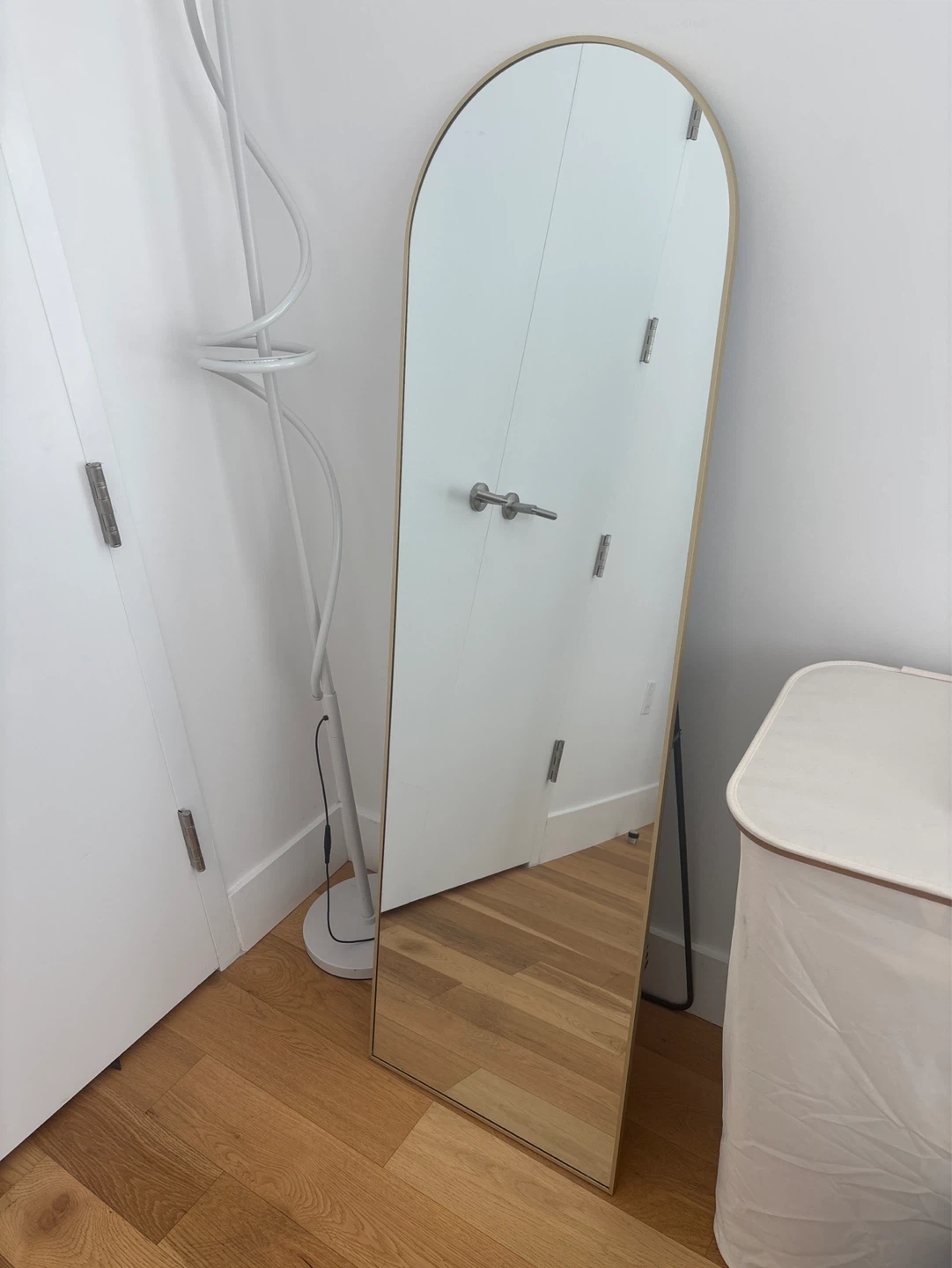 58"x18" Arched Floor Mirror Freestanding or Floor Standing Full