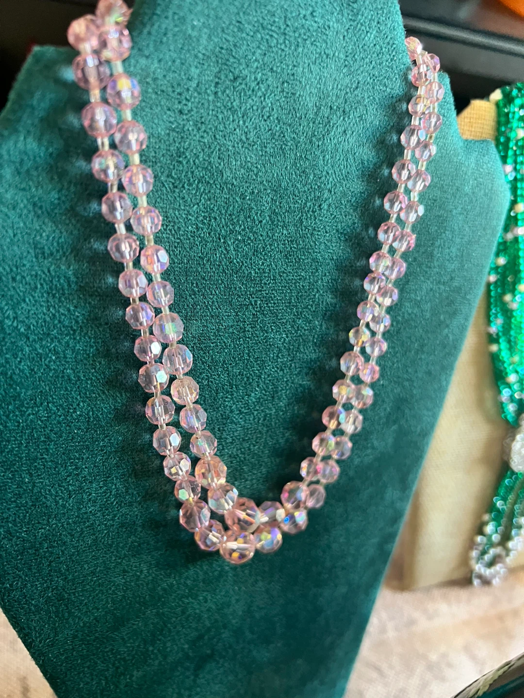 Pink Beaded Necklace - photo 2