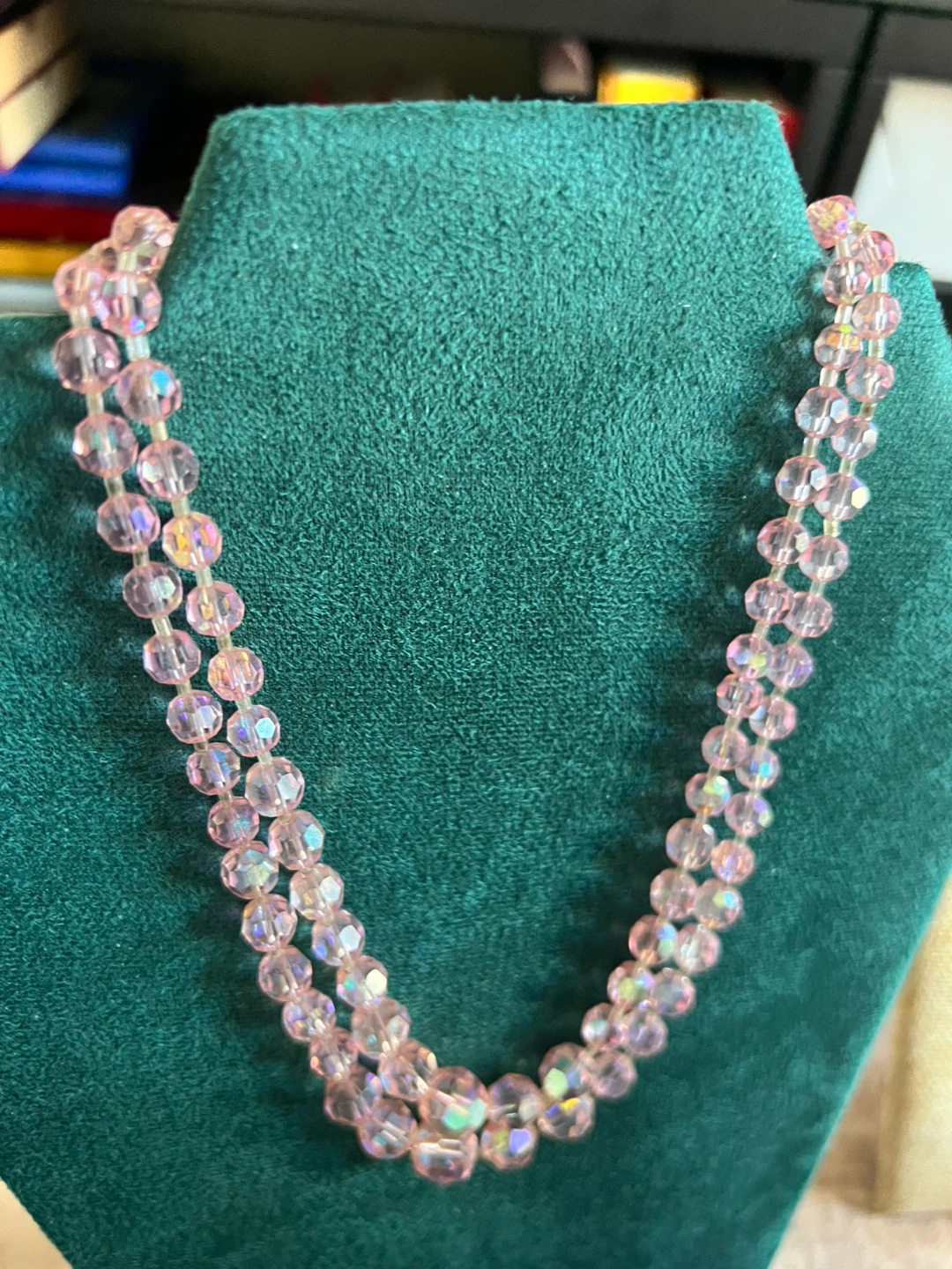 Pink Beaded Necklace