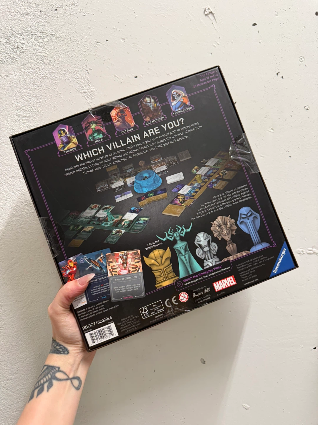 New Marvel Villainous: Infinite Power Board Game - photo 3