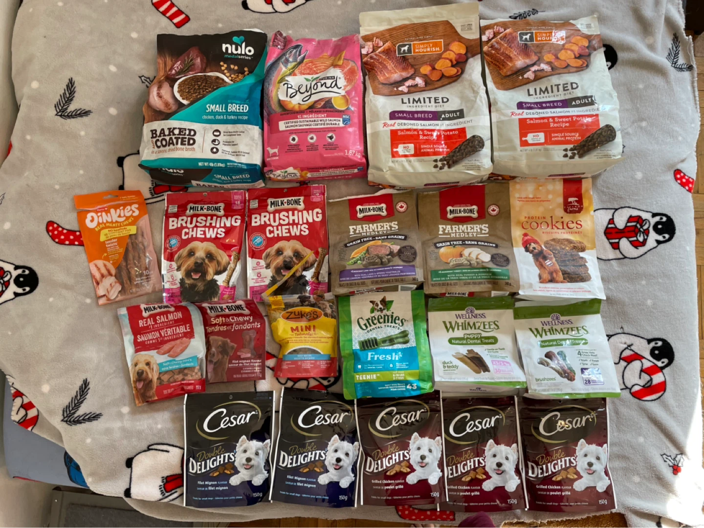 Huge Small Dog Food & Treats Lot